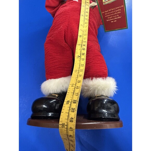 Santa Collectables Vintage Christmas 1998 Jingle Bell Rock Dancing 16" Santa - Picture 8 of 15